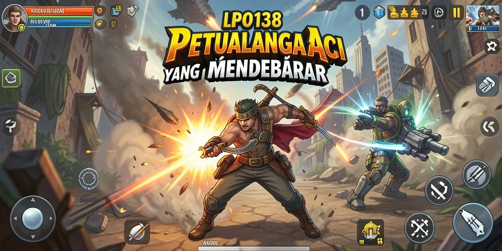 Tampilan aksi mendebarkan dalam permainan LPO138 yang menarik.