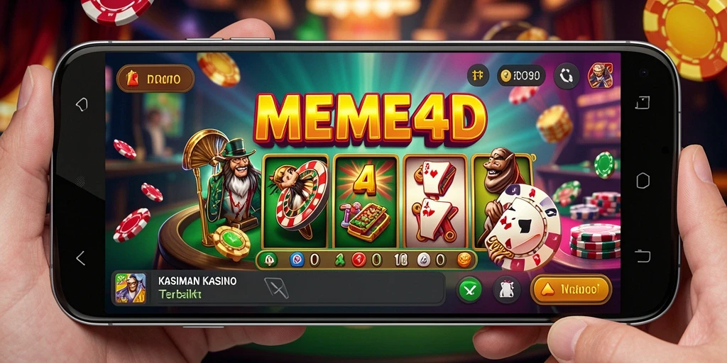 Tampilan gameplay seru dan menarik di MEME4D.