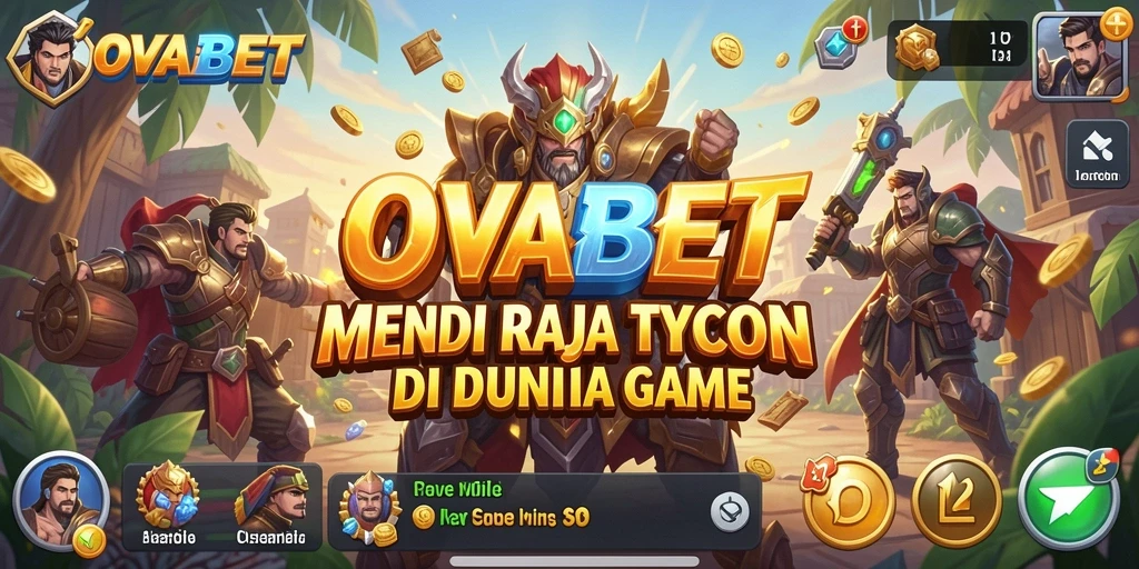 Tampilan gameplay OVABET yang seru dan interaktif.