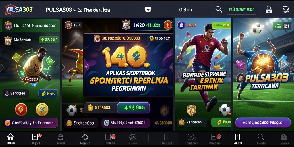 Screenshot PULSA303 menampilkan pengalaman taruhan live yang menarik.